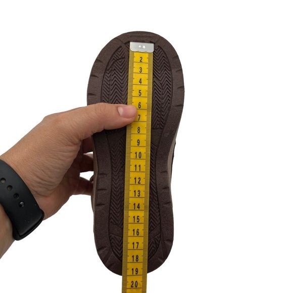 Stride Rite Boys Girls Nebraska Boots Size 12 Brown Adjustable Medium-Wide Width - Picture 10 of 16